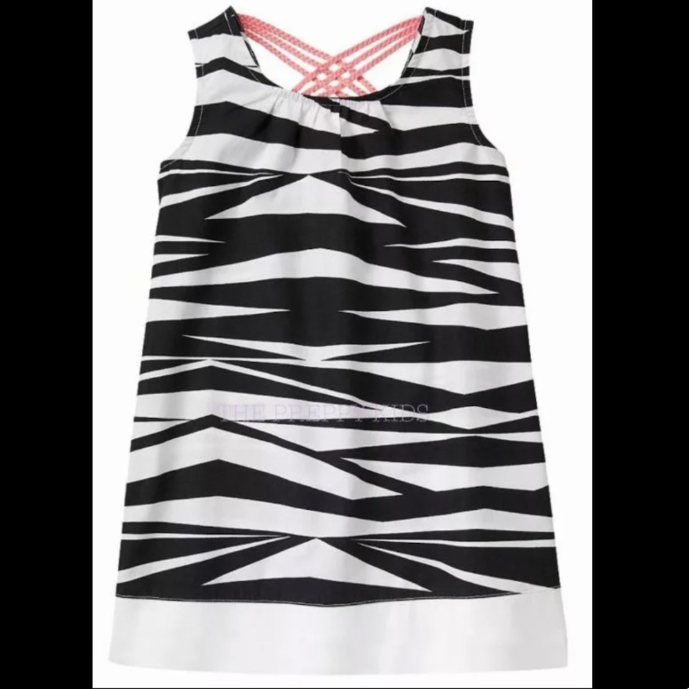 Gymboree ANIMAL PARTY Sleeveless Zebra Print Dress